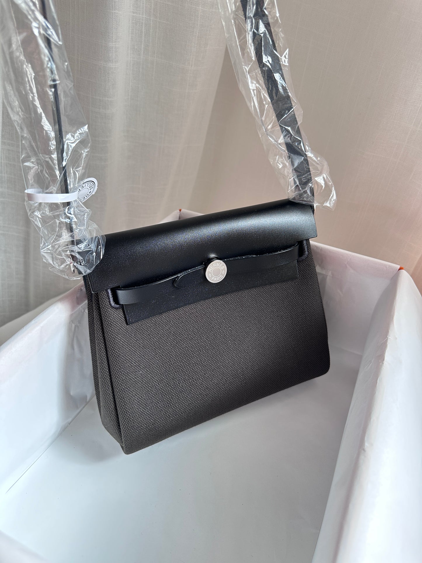 MINI HERBAG Dark Bronze/Black PHW