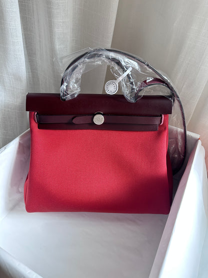 HERBAG 31 Rouge Vénitien/Extrême/Rouge Sellier PHW