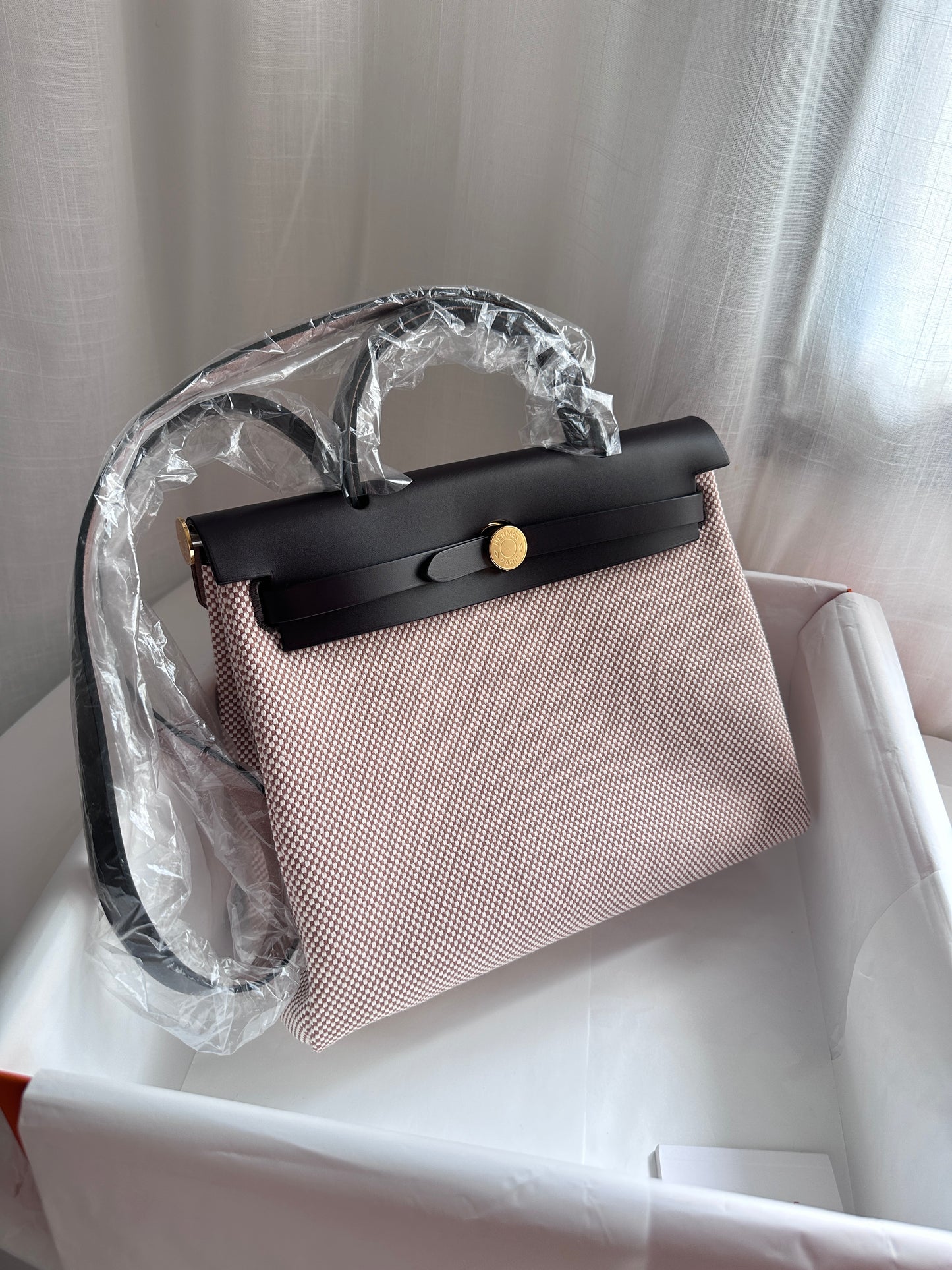 HERBAG 31 Ecru/Beige/Ebene GHW