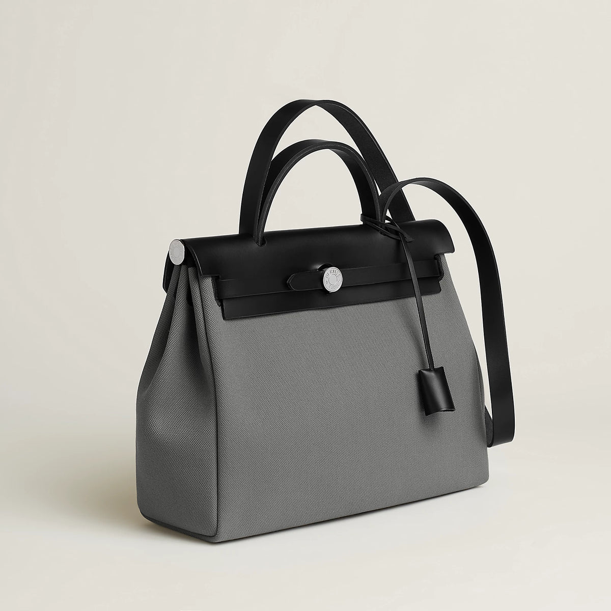 HERBAG 31 Gris Fumee/Black PHW