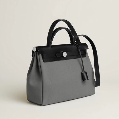 HERBAG 31 Gris Fumee/Black PHW