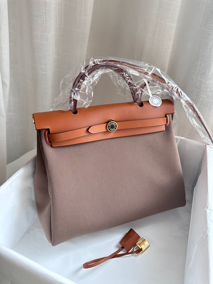 HERBAG 31 Etoupe/Fauve/Ebene LAQUE