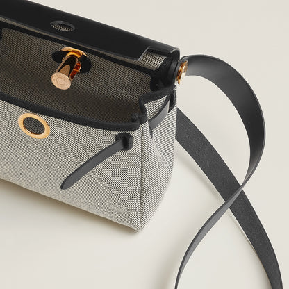 MINI HERBAG Ecru/Black GHW