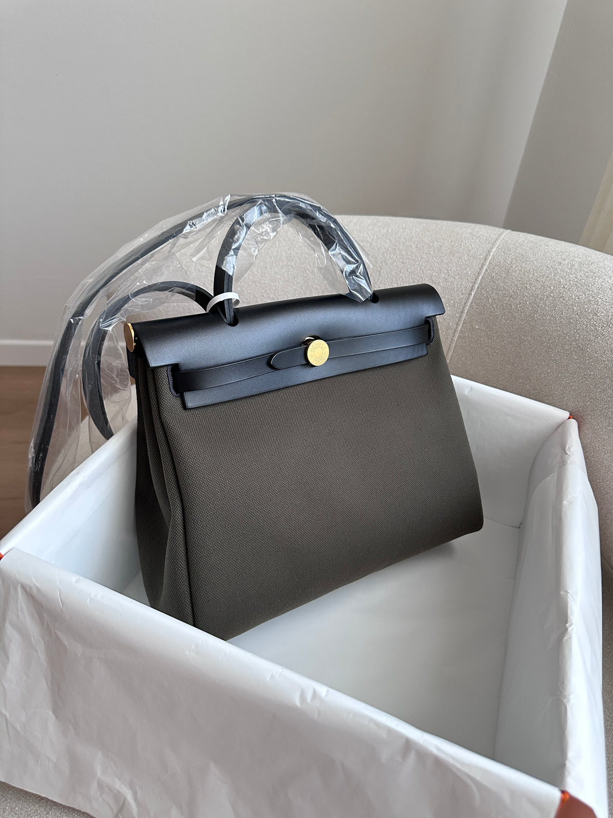 HERBAG 31 Vert Bronze/Black GHW