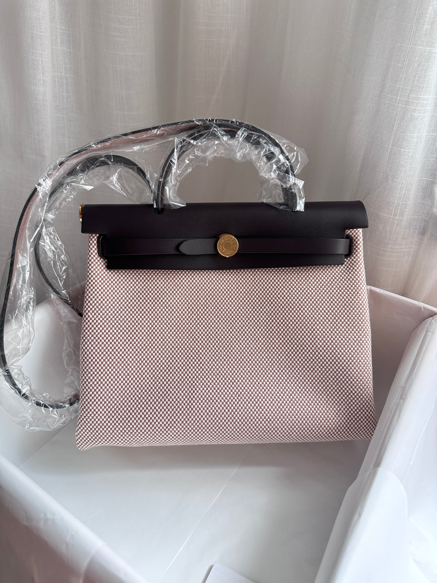 HERBAG 31 Ecru/Beige/Ebene GHW