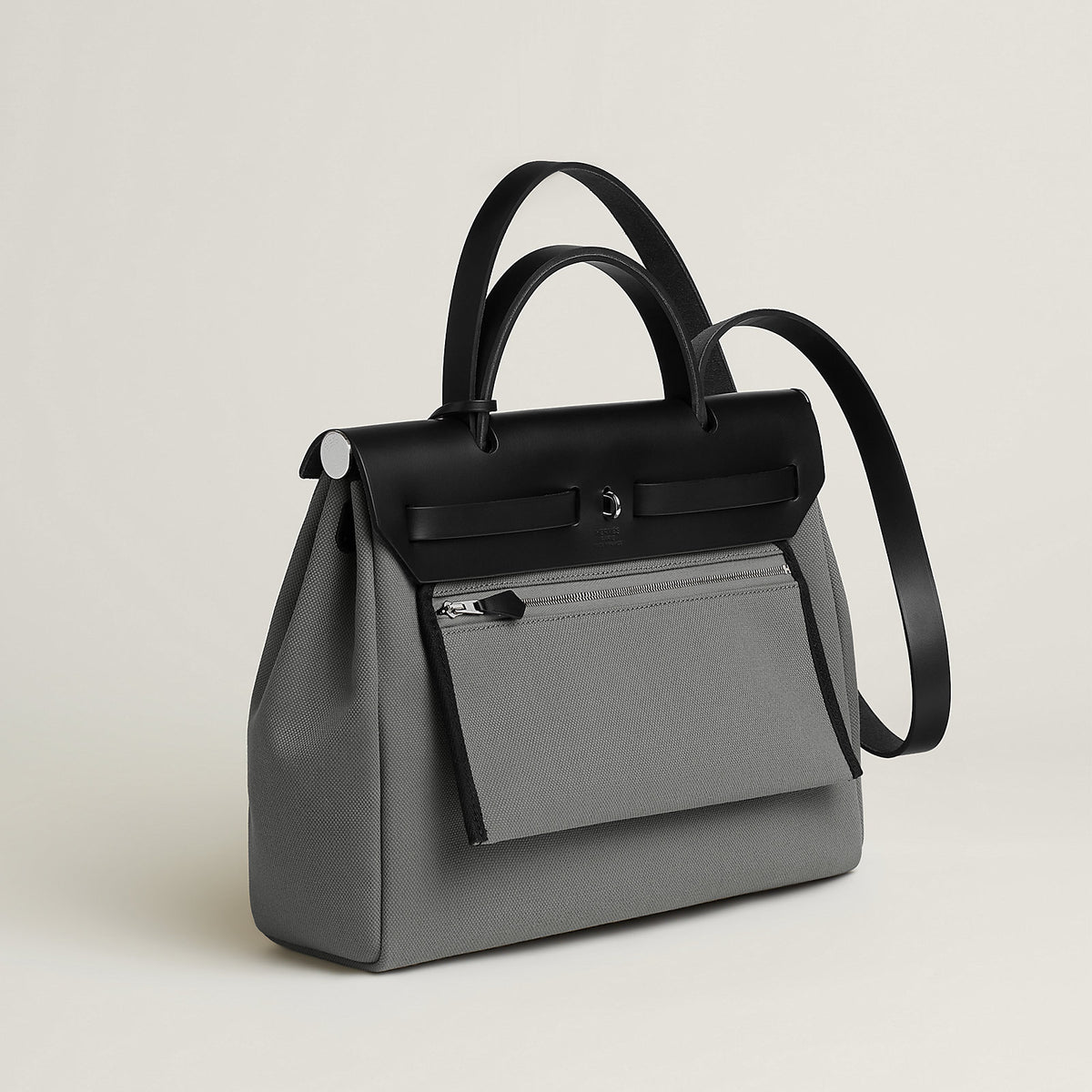 HERBAG 31 Gris Fumee/Black PHW