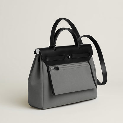 HERBAG 31 Gris Fumee/Black PHW