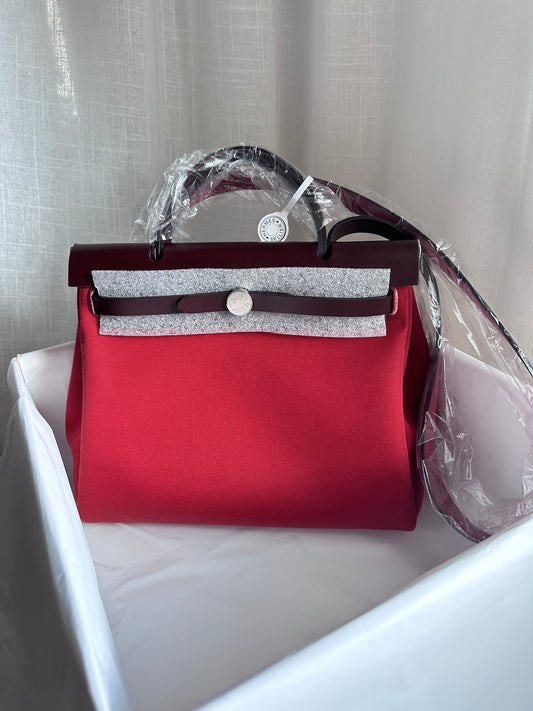 HERBAG 31 Rouge Vénitien/Extrême/Rouge Sellier PHW