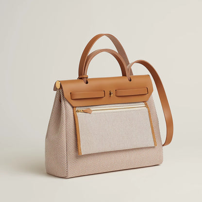HERBAG 31 Ecru/Beige/Naturel GHW