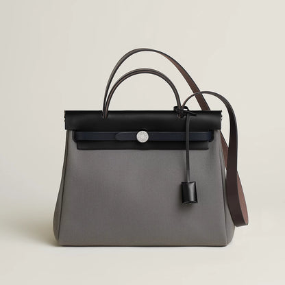 HERBAG 31 Gris Fumée/Ebene/Black/Blue Indigo PHW