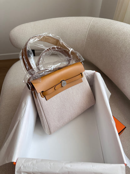 MINI HERBAG Ecru/Beige/Sesame PHW
