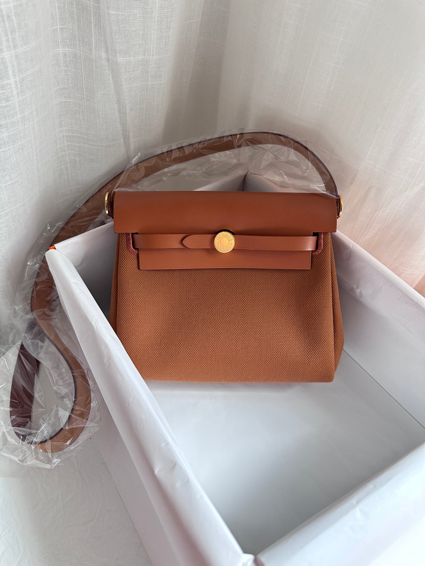 MINI HERBAG Fauve GHW