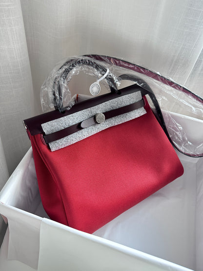 HERBAG 31 Rouge Vénitien/Extrême/Rouge Sellier PHW